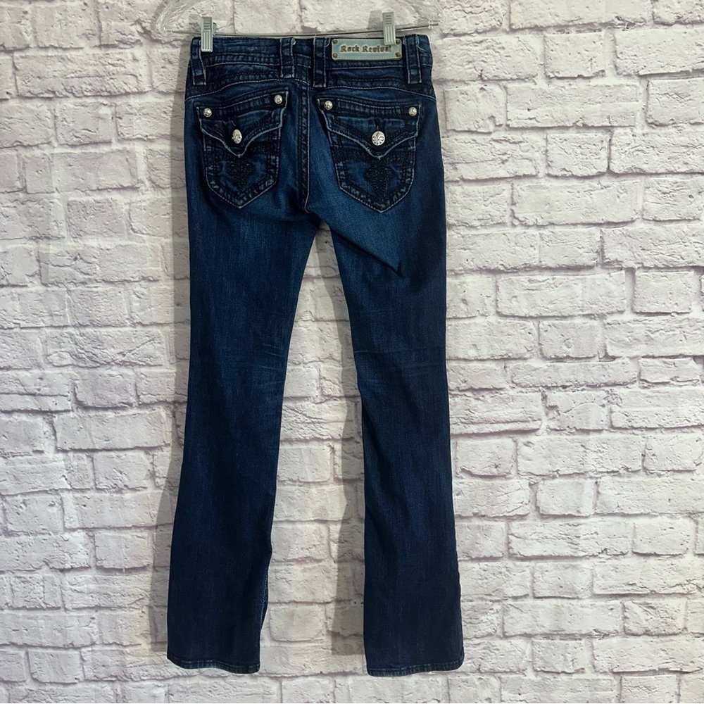 Rock revival heater boot jeans women’s